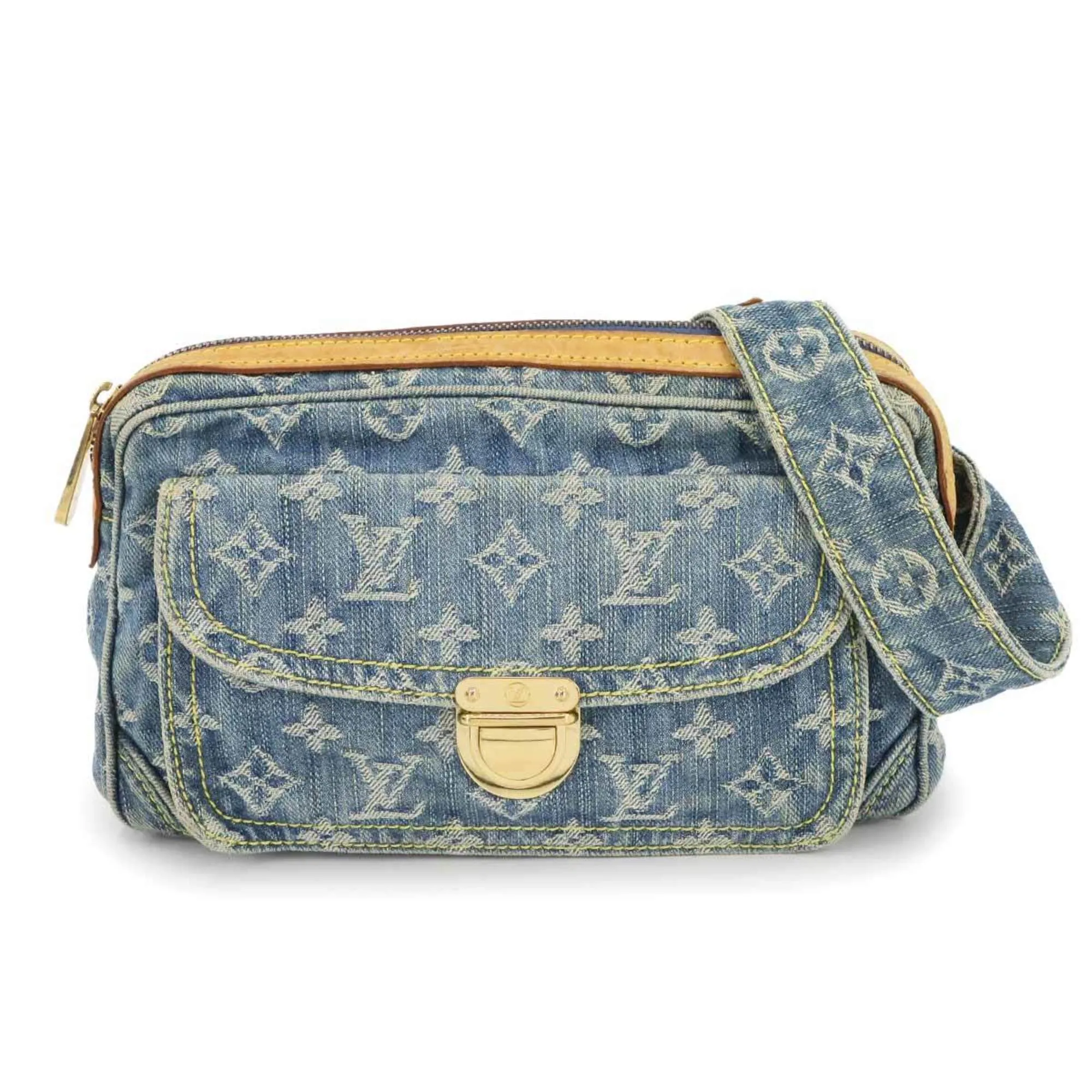Louis Vuitton Monogram Fanny Pack Pouch Sling Bag (Pre-Owned)