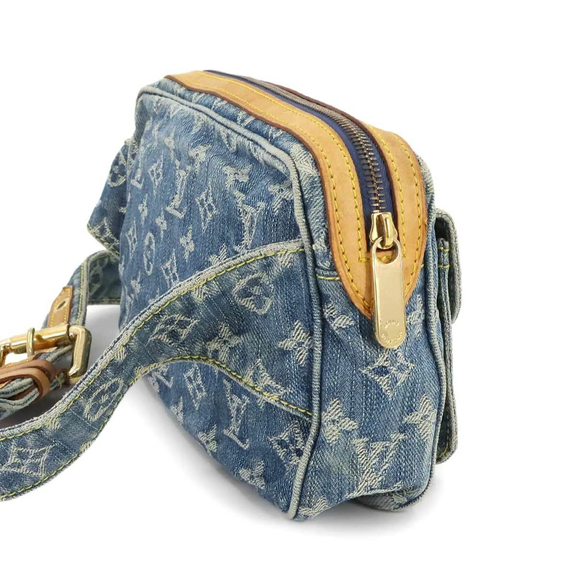 Louis Vuitton Monogram Fanny Pack Pouch Sling Bag (Pre-Owned)