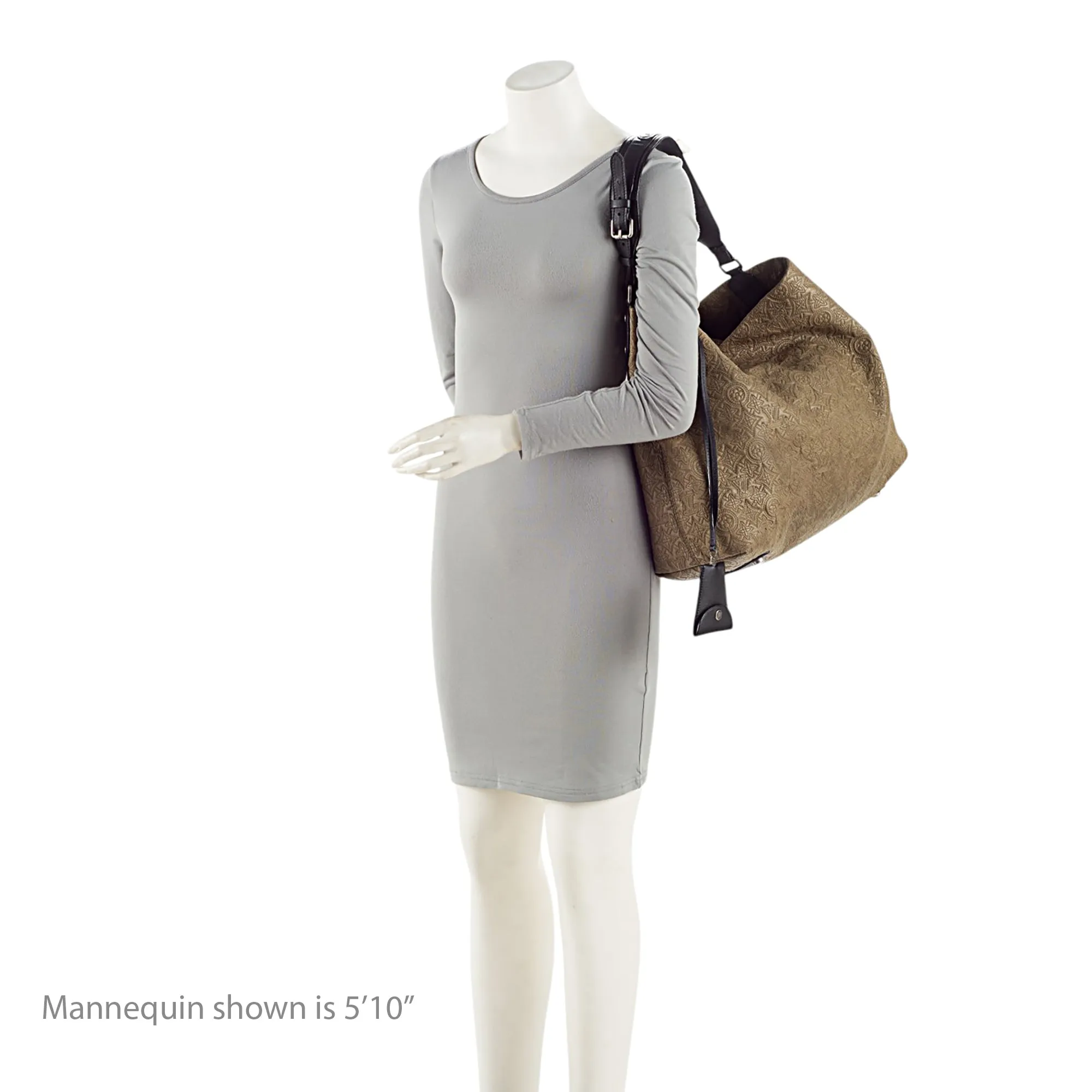 Louis Vuitton Monogram Lambskin Antheia GM Hobo