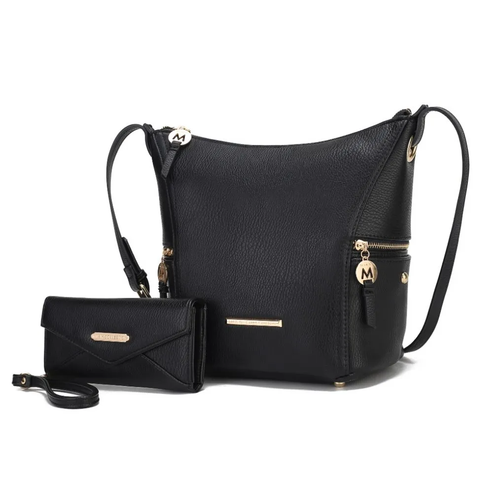 Lux Hobo Bag with Wallet- 2 pcs