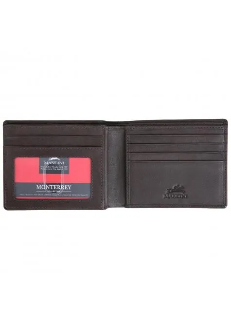 Mancini MONTERREY Men’s Center Wing Wallet