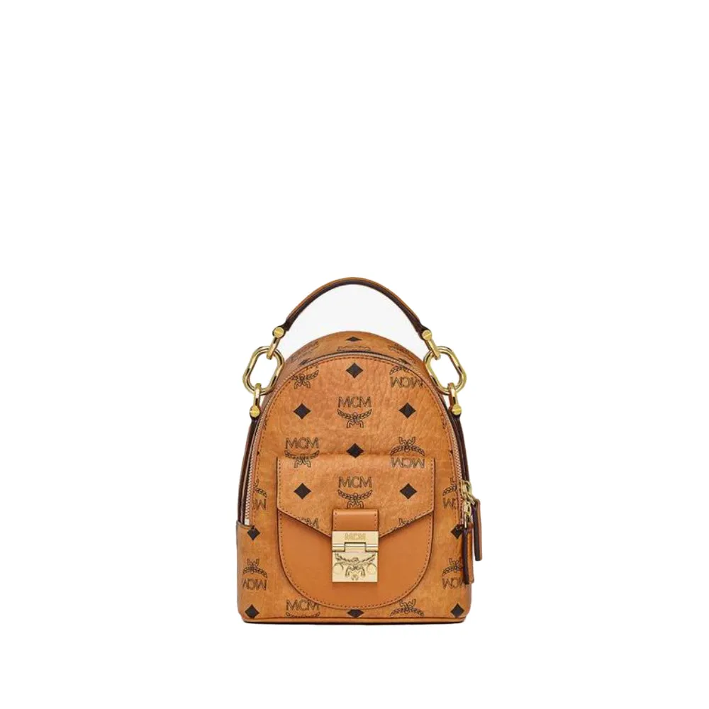 MCM Backpack Cognac X-Mini