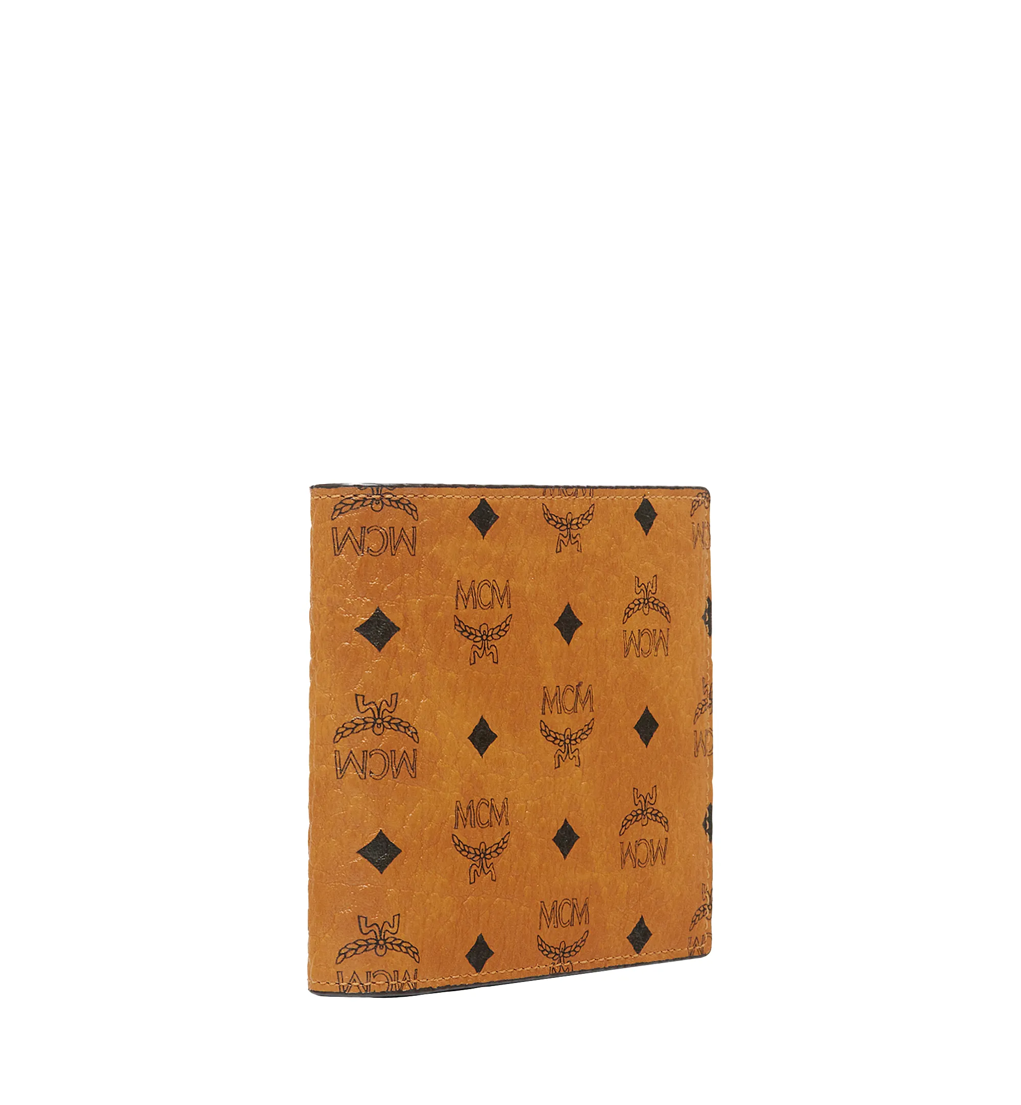 MCM Men's Bifold Wallet with Card Case in Visetos Original