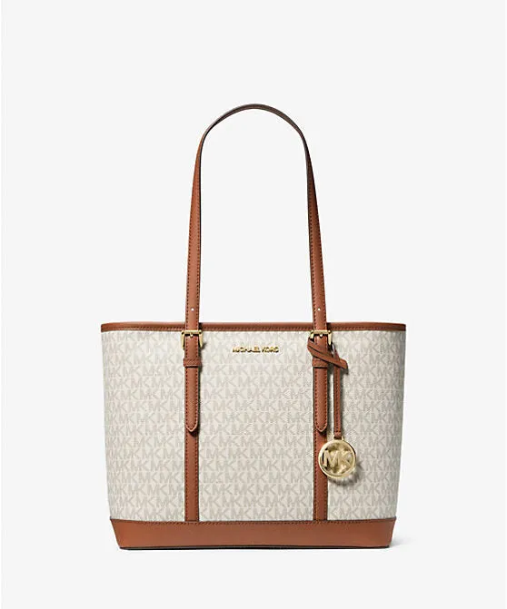 M.I.C.H.A.E.L K.O.R.S Jet Set Travel Small Logo Top-Zip Tote Bag