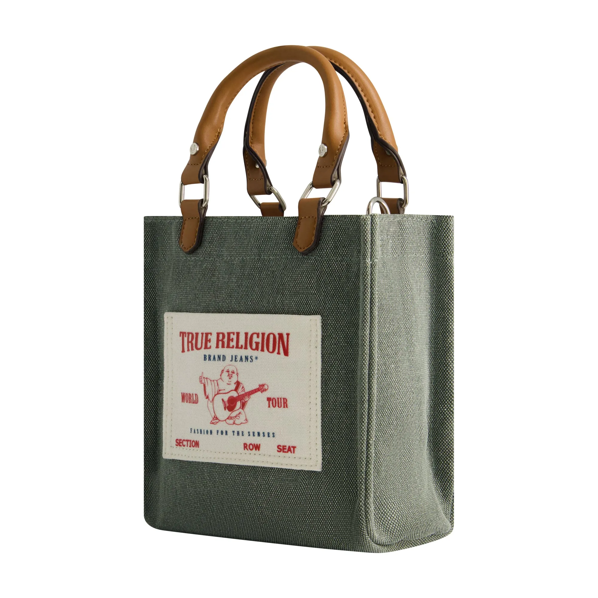 NORTH-SOUTH BUDDHA POCKET TOTE