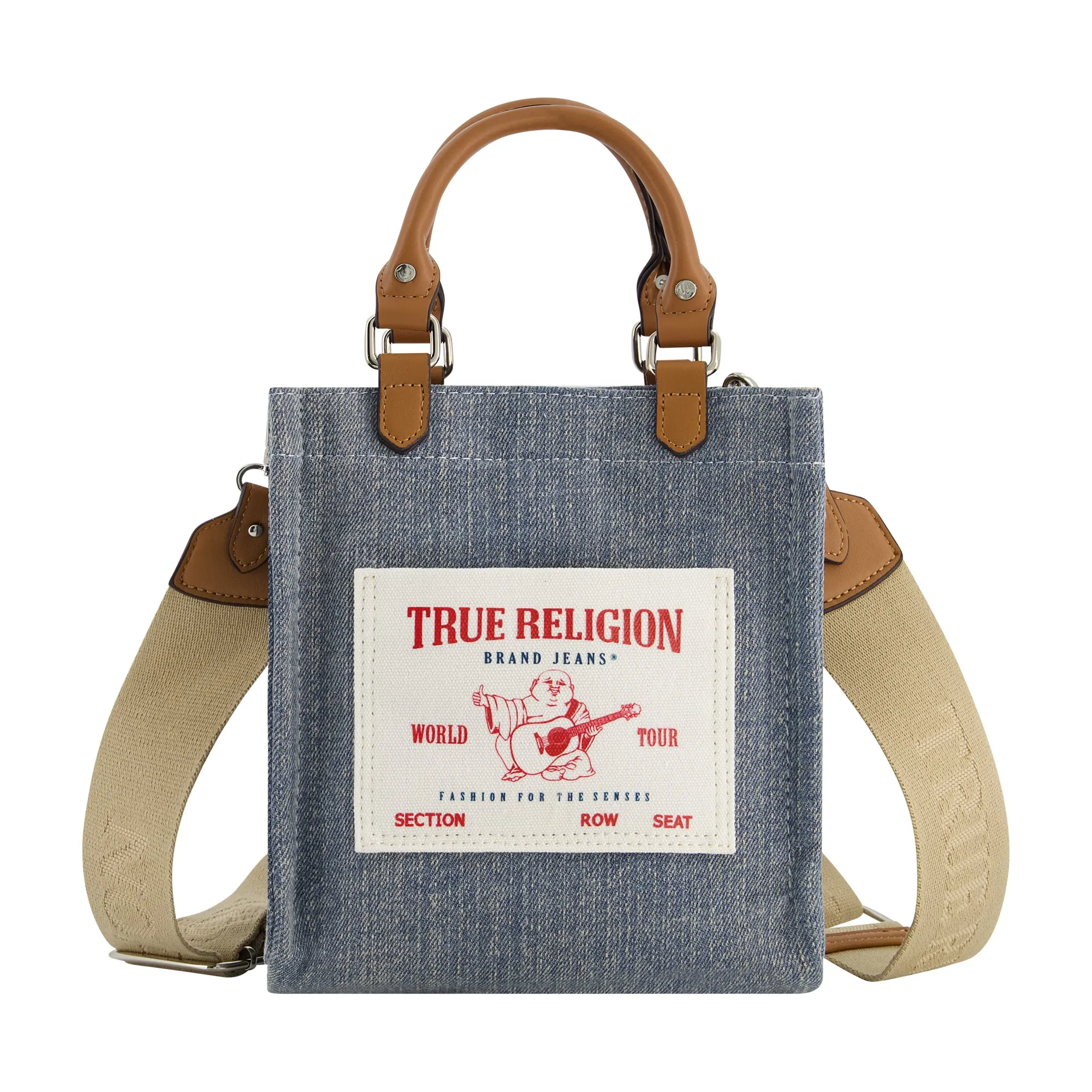 NORTH-SOUTH BUDDHA POCKET TOTE