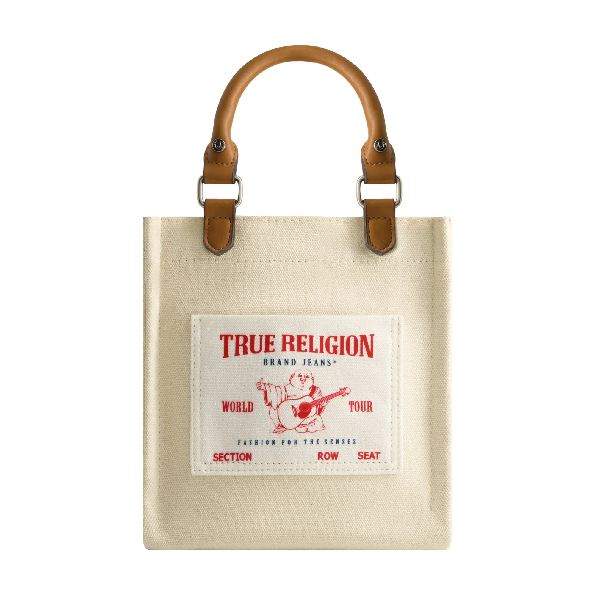 NORTH-SOUTH BUDDHA POCKET TOTE