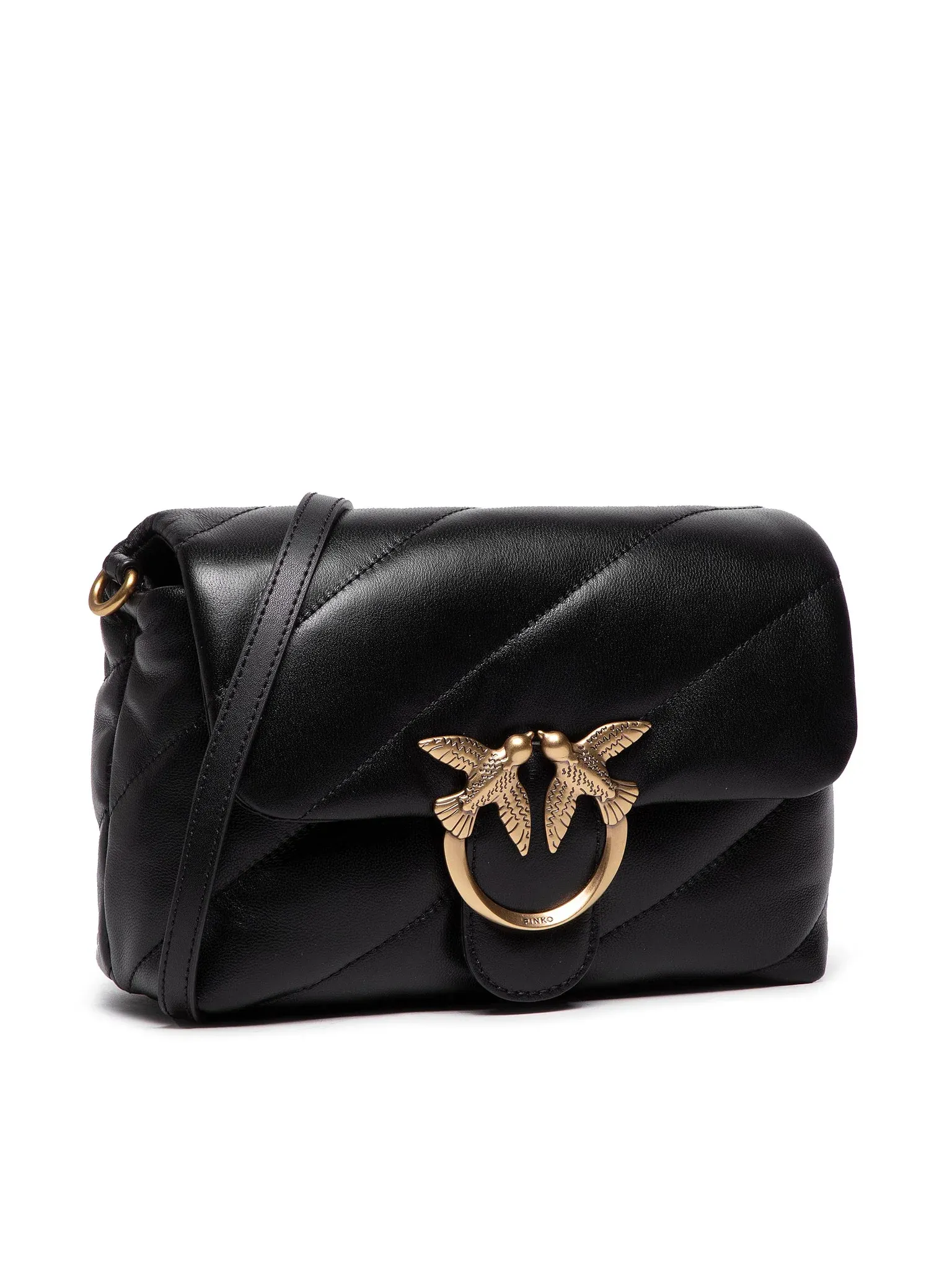 P.I.N.K.O Love Mini Puff Maxy Quilt Crossbody Bag