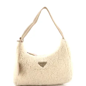 Re-Edition 2000 Hobo Shearling Mini