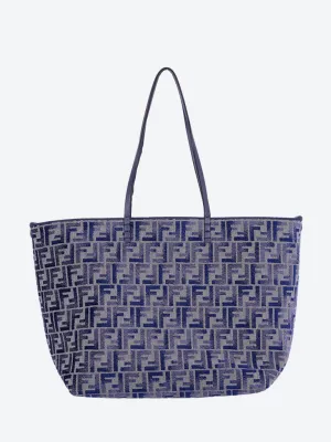 Roll large ciniglia sfuma handbag