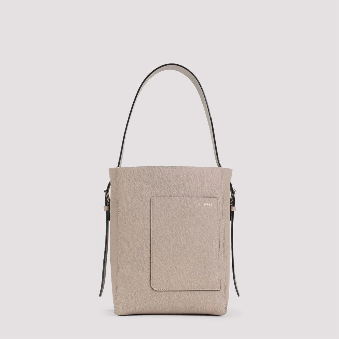 Sahara Calf Leather Small Bucket Bag