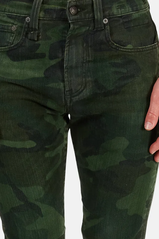Skate Jean Green Camo