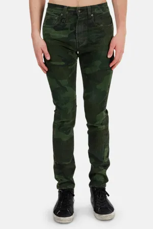 Skate Jean Green Camo