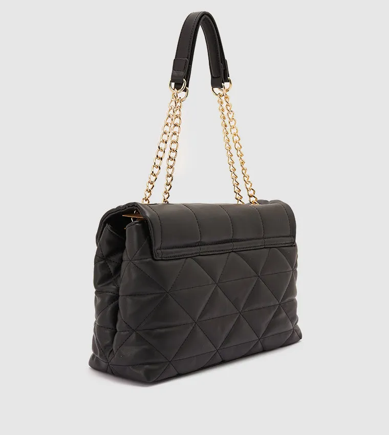 S.T.E.V.E M.A.D.D.E.N Bcoleman Quilted Chain Accent Crossbody Bag