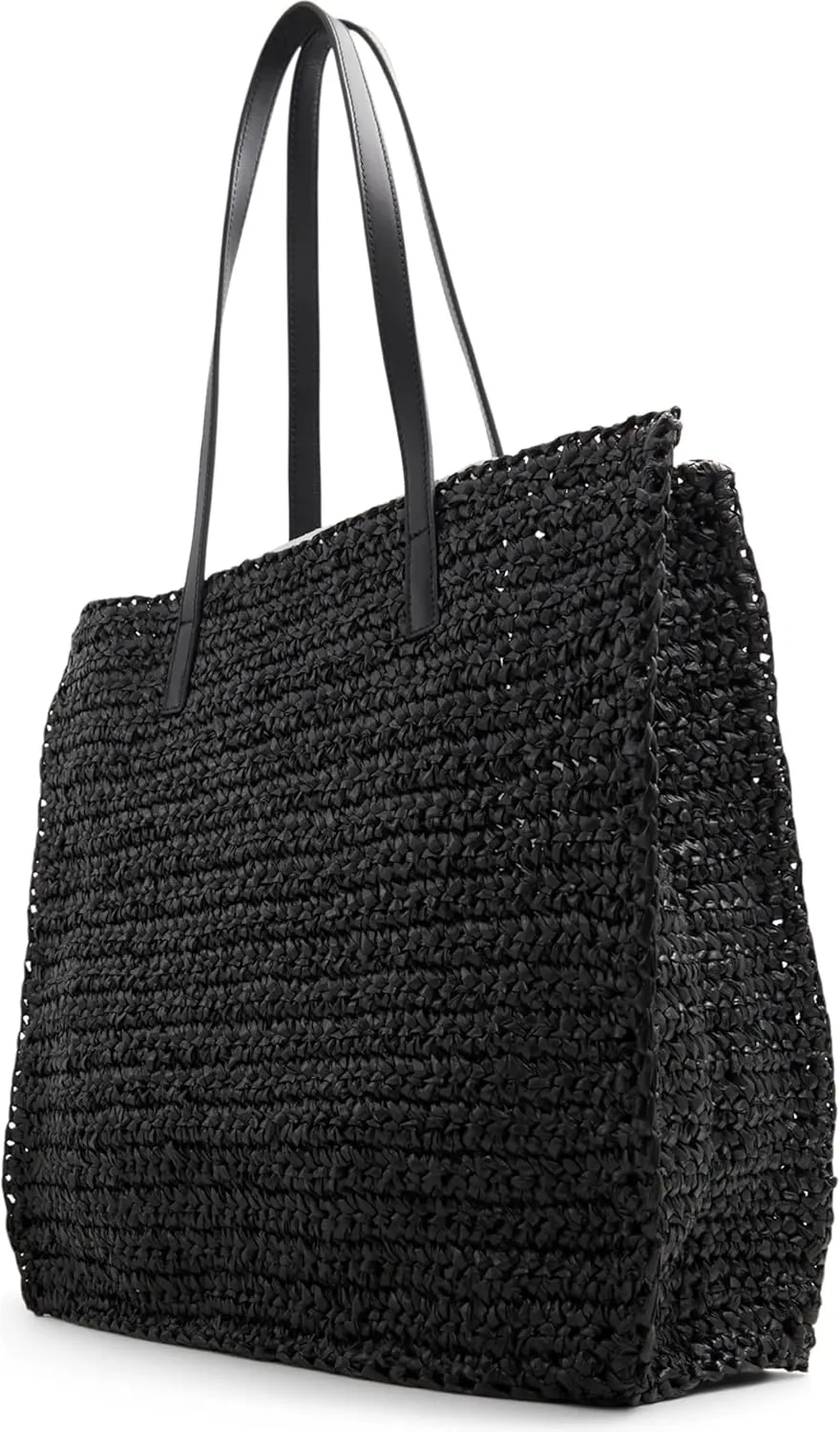 Ted Baker Women's Skye Raffia Tote Handbag, Other Black