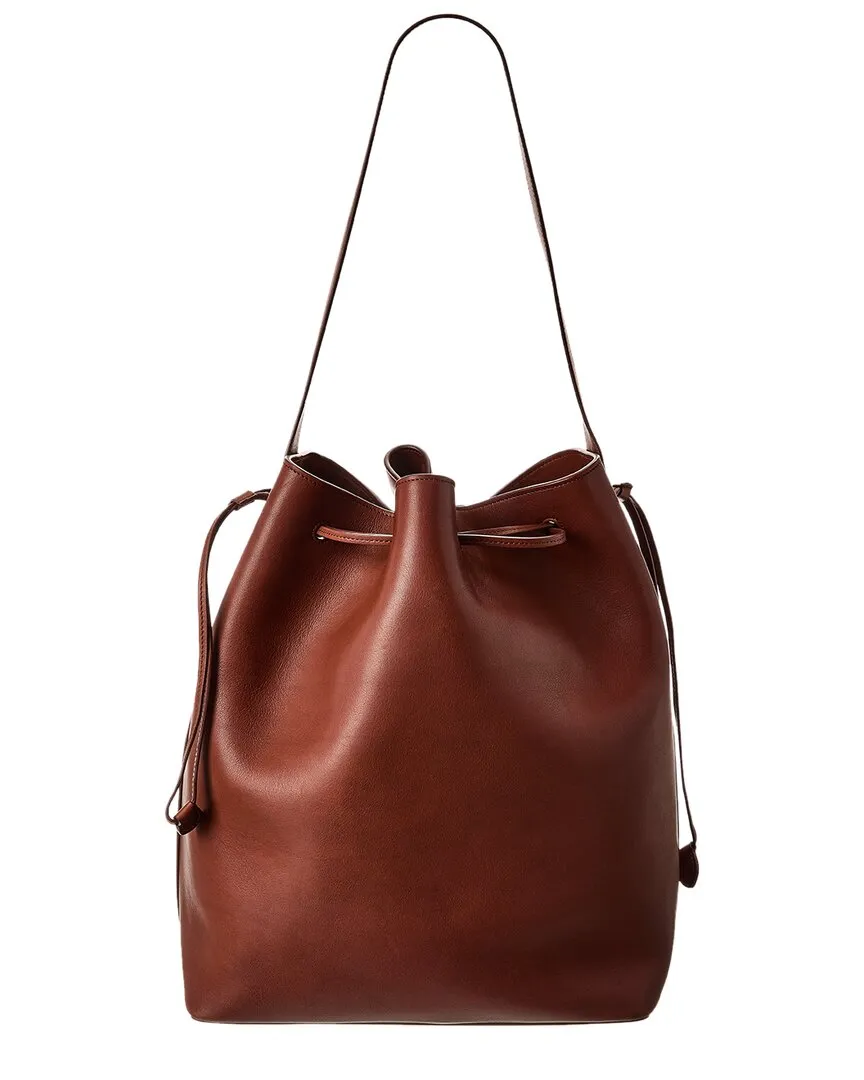 The Row Belvedere Leather Bucket Bag