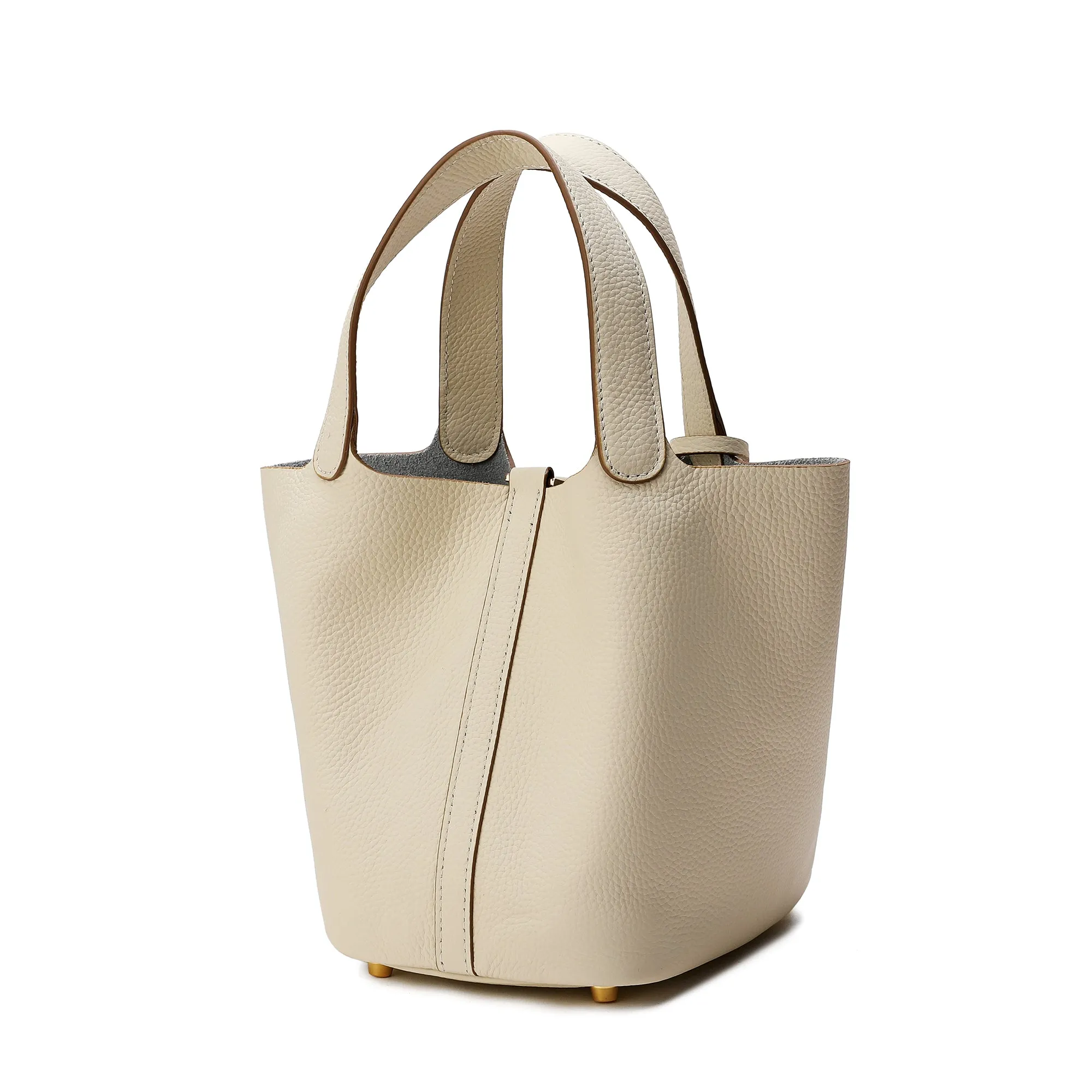 Tiffany & Fred Full-grain Leather Top-Handle Bag