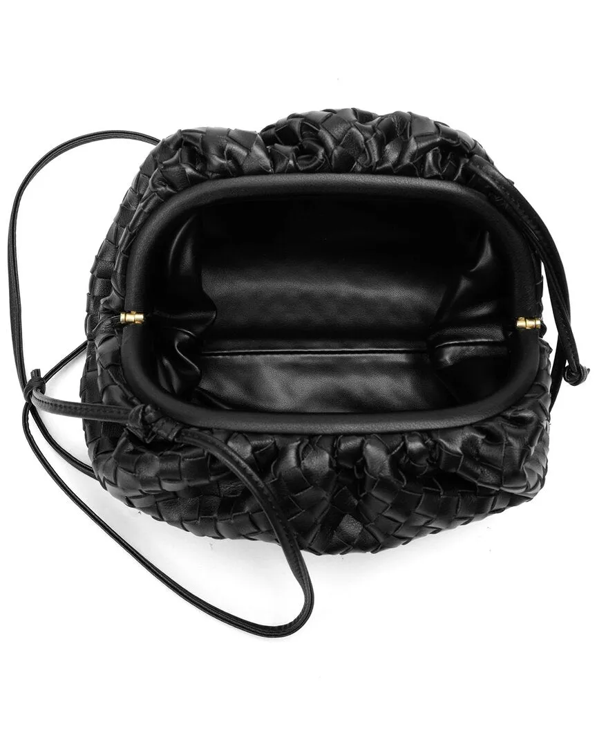 Tiffany & Fred Woven Leather Pouch