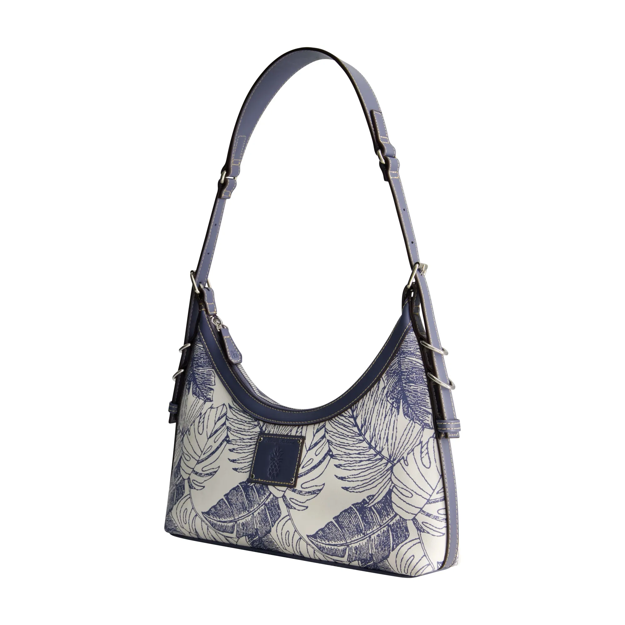 Tommy Bahama Graphic Leaf Print City Hobo