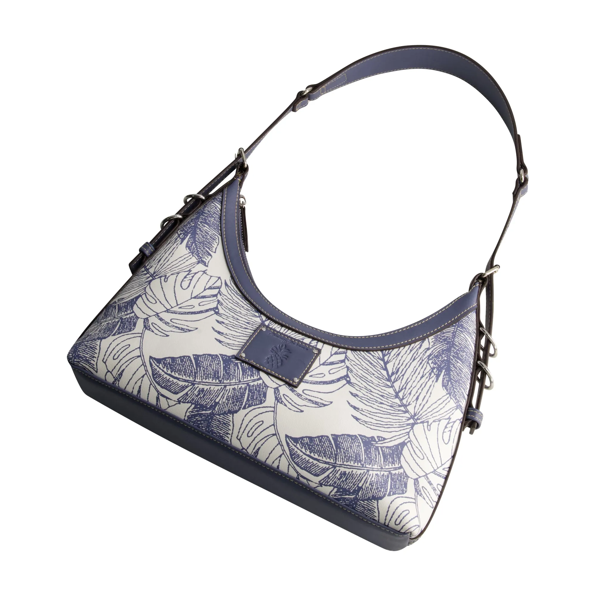 Tommy Bahama Graphic Leaf Print City Hobo