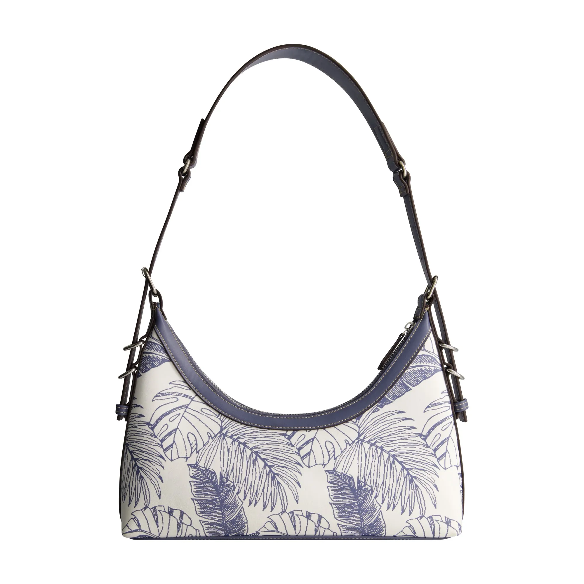 Tommy Bahama Graphic Leaf Print City Hobo