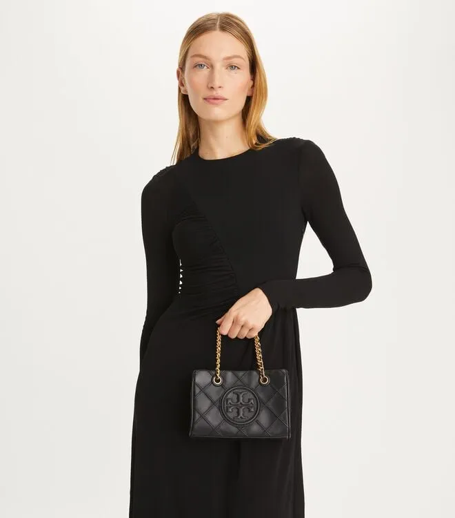 T.O.R.Y B.U.R.C.H Mini Fleming Soft Chain Tote Bag (dn)