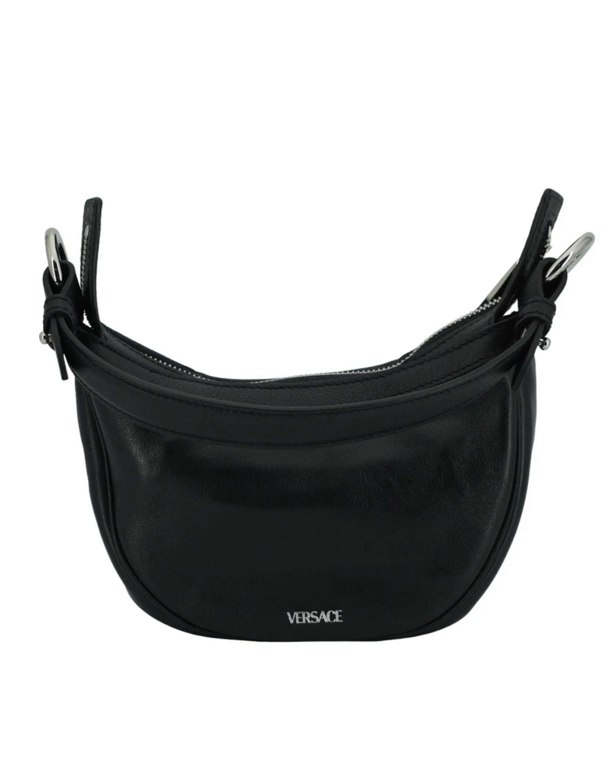 Versace  Calf Leather Hobo Mini Shoulder Women's Bag