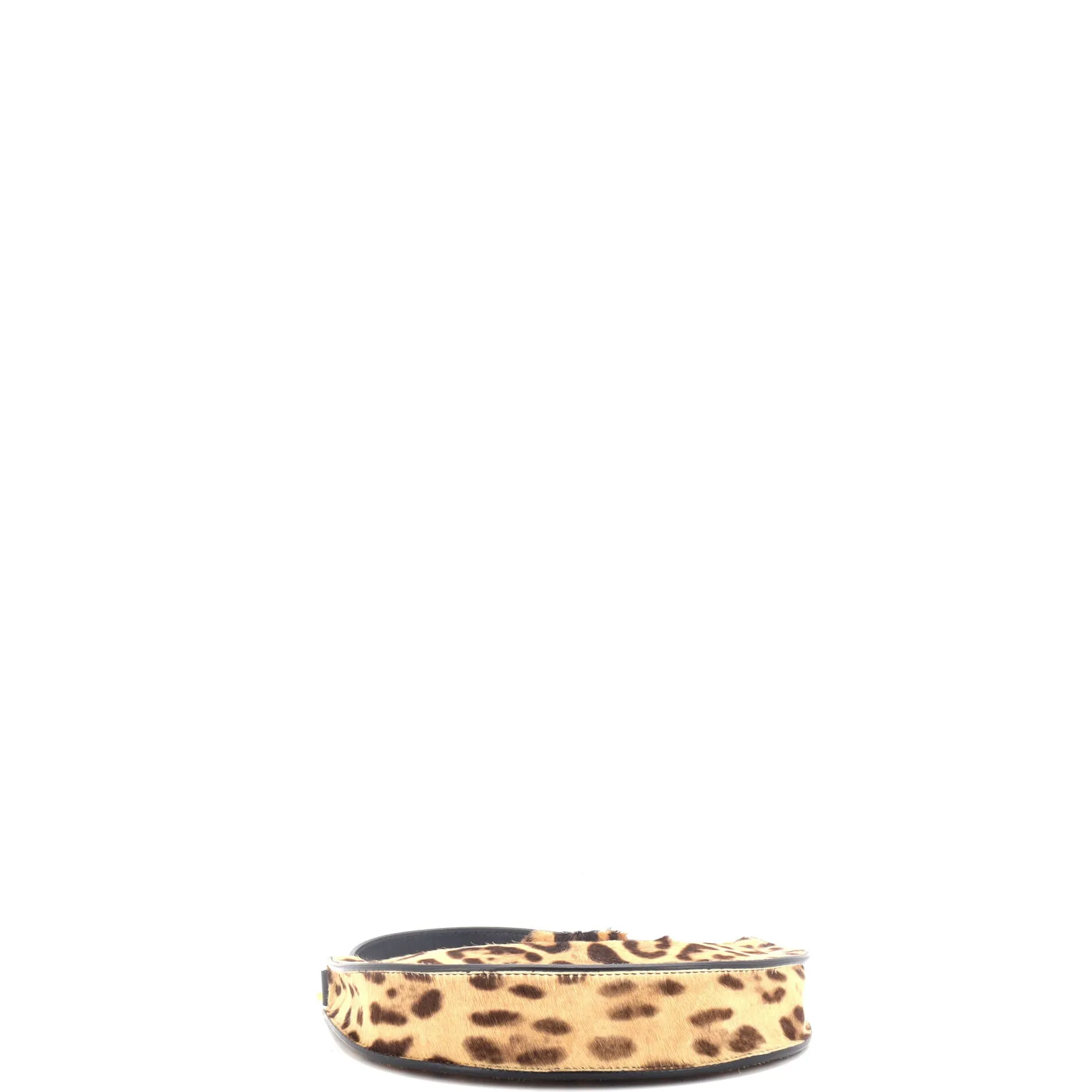 VLogo Hobo Printed Calf Hair Mini