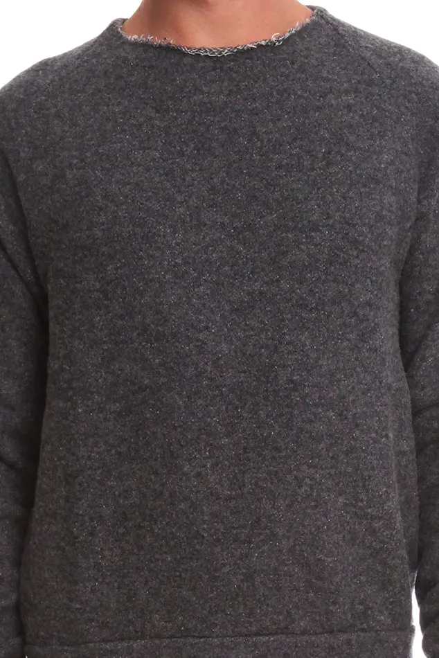 V::Room Long Sleeve Fleece Crewneck