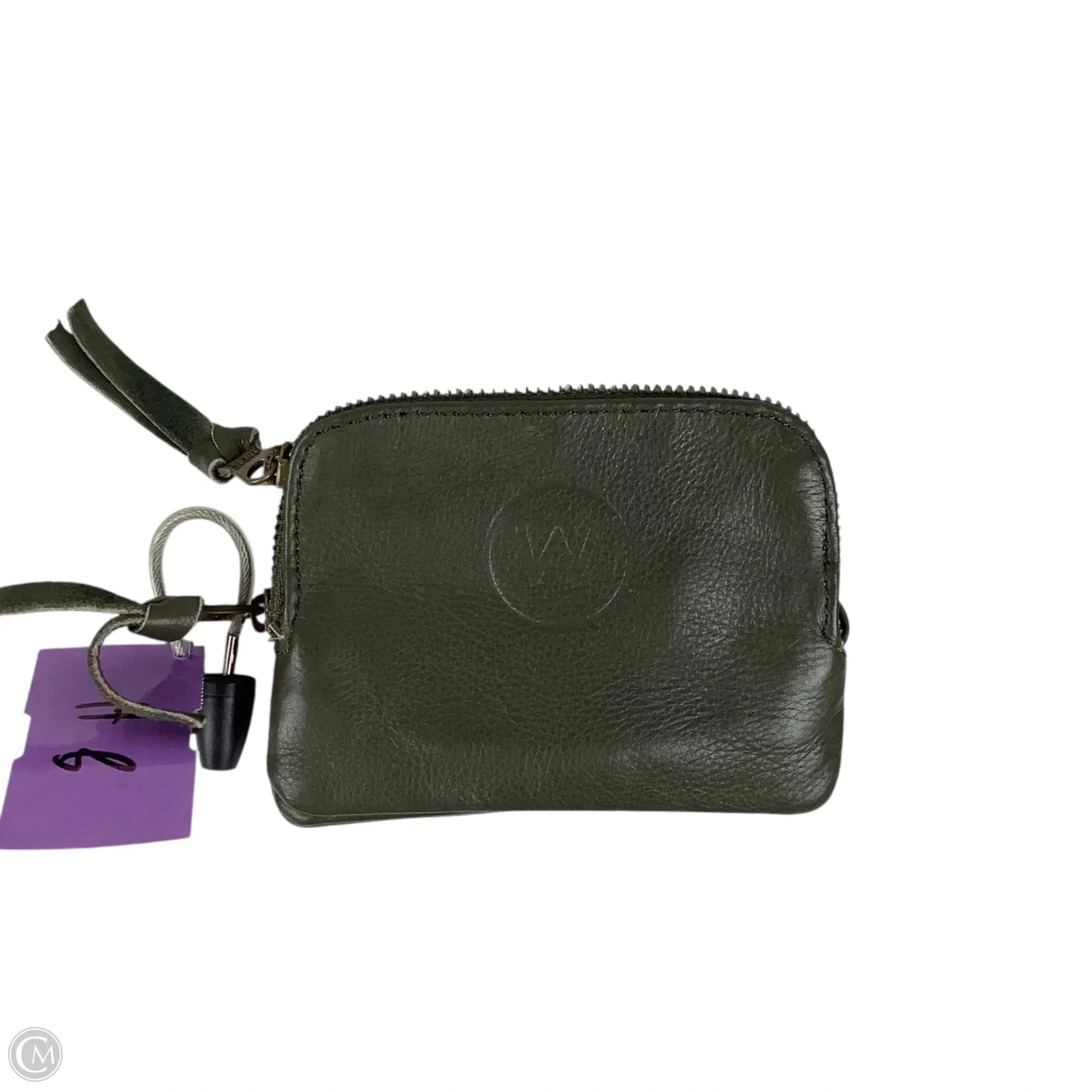 Wallet Leather By Cmc, Size: Small