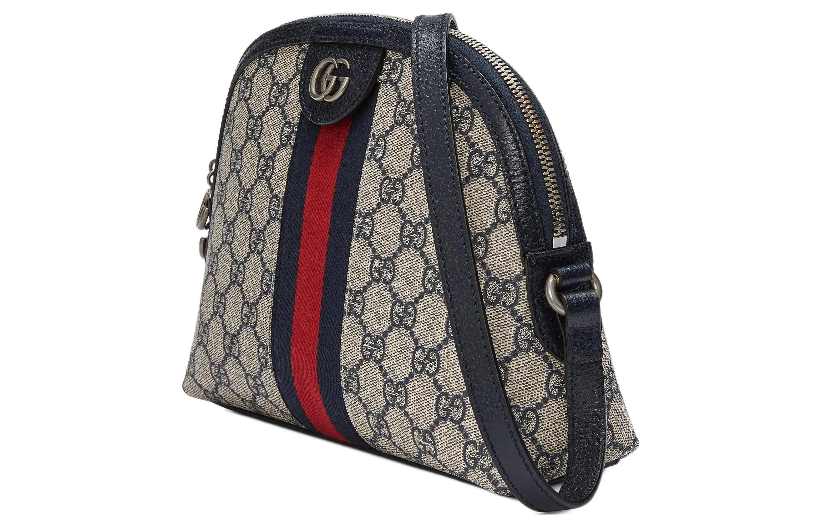 (WMNS) Gucci Ophidia GG Small Shoulder Bag 'Beige Blue' 499621-K05NN-4076