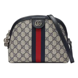 (WMNS) Gucci Ophidia GG Small Shoulder Bag 'Beige Blue' 499621-K05NN-4076