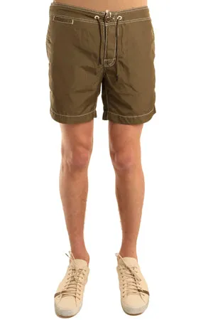 Woolrich Green Dyed Swimshort
